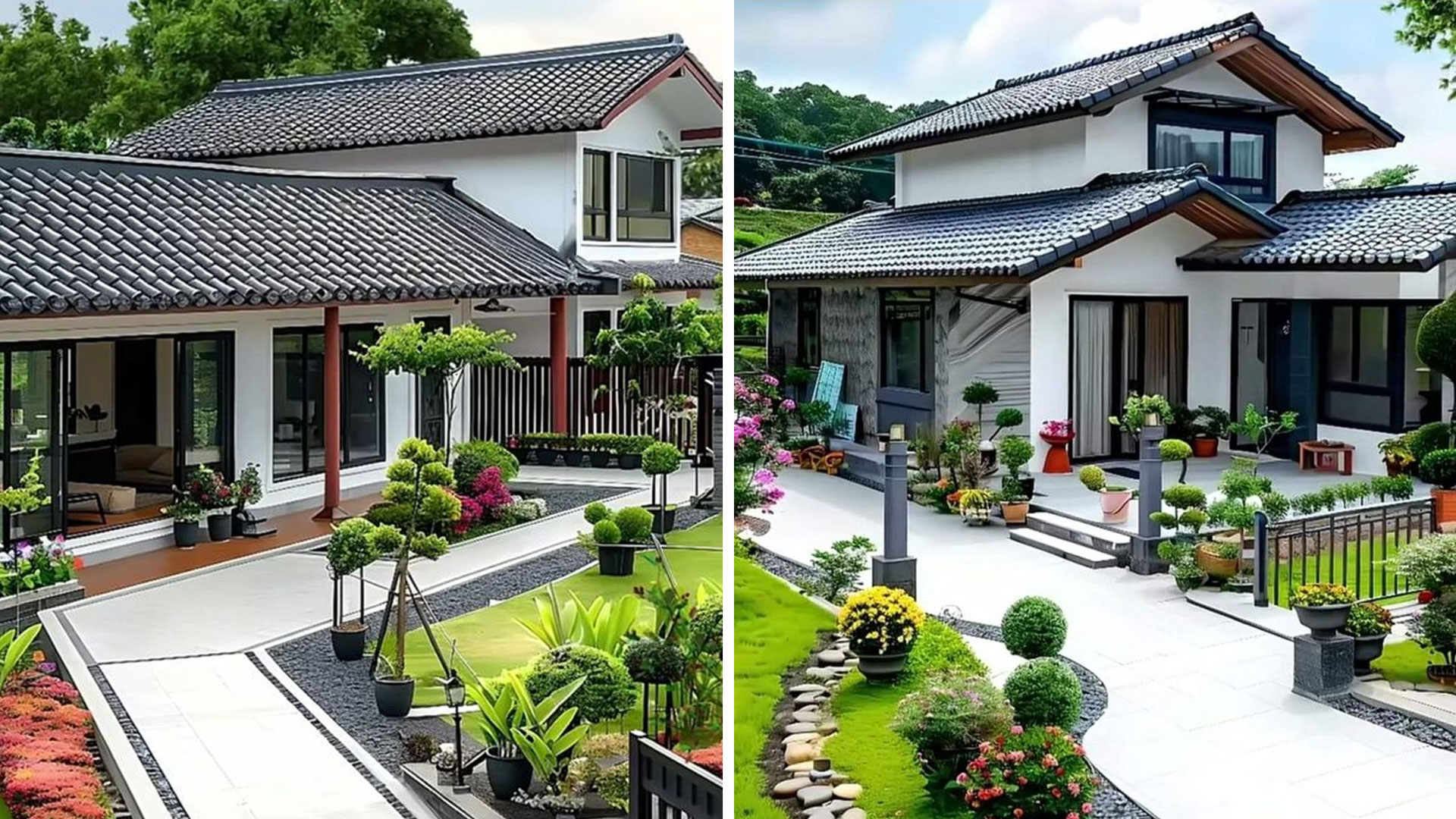 biệt thự vườn mái nhật