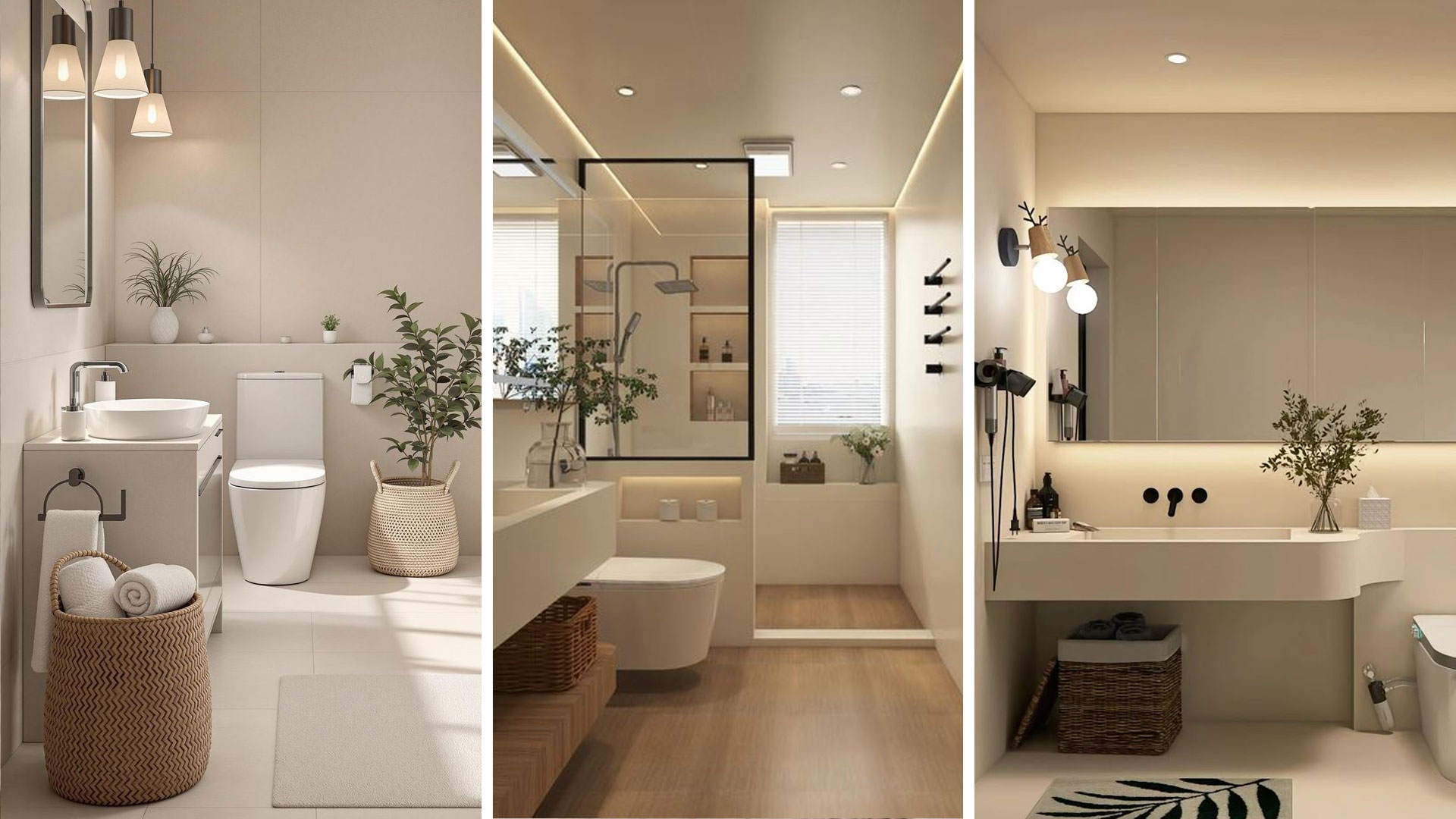 nhà vệ sinh chung cư 3 phòng ngủ