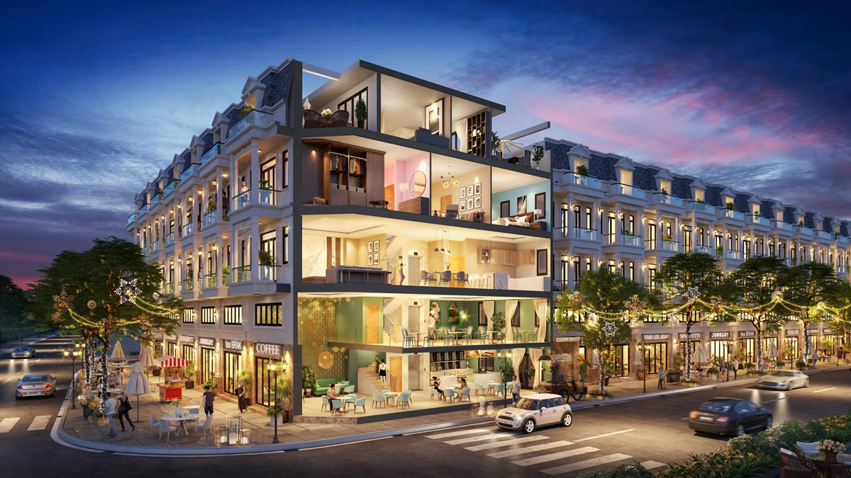 shophouse 5 tầng vinhomes ocean park