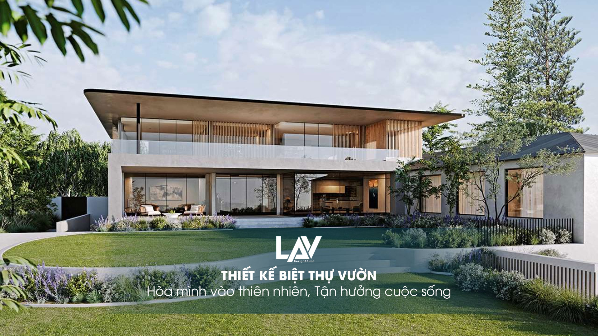 thiết kế nội thất biệt thự vườn