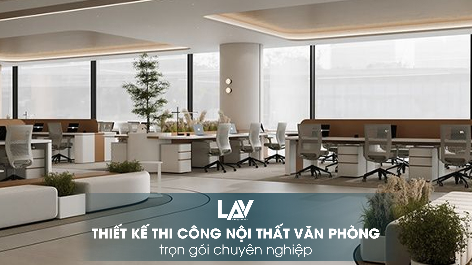 thiết kế nội thất văn phòng