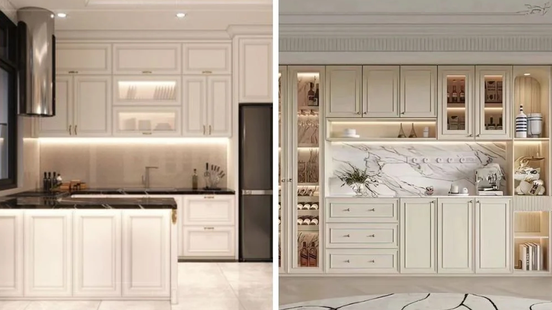 thiết kế phòng bếp