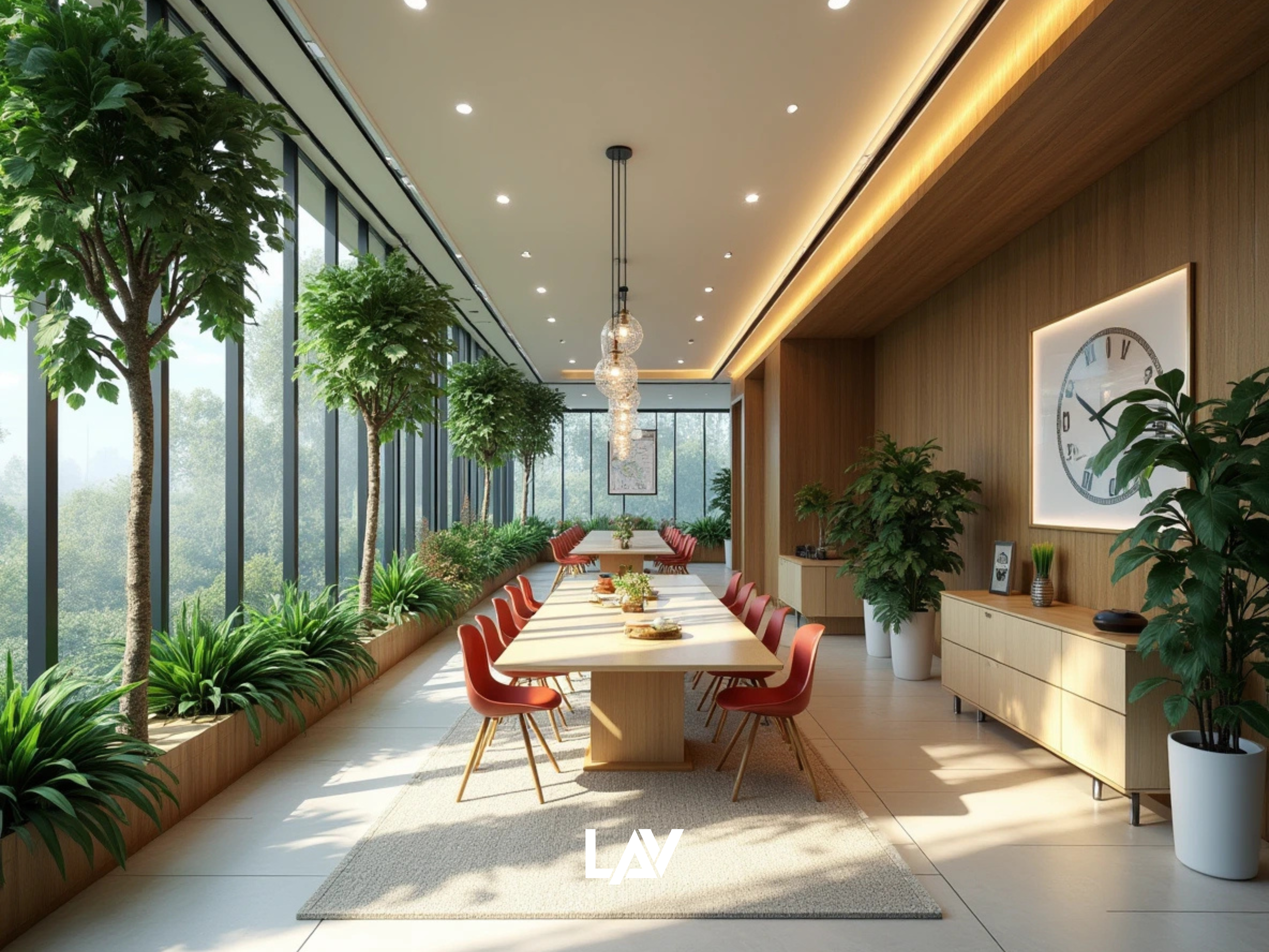 Văn phòng phong cách Eco
