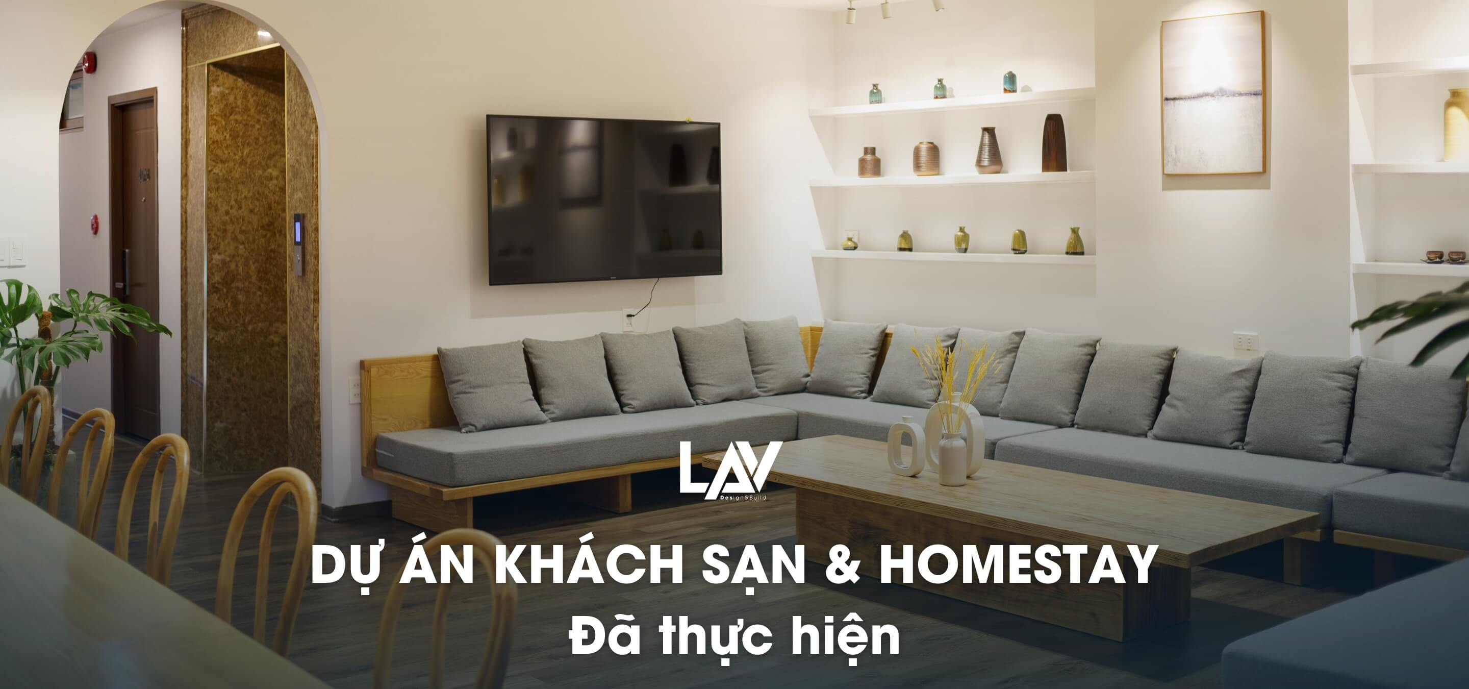 Dự án khách sạn và homestay đã thực hiện