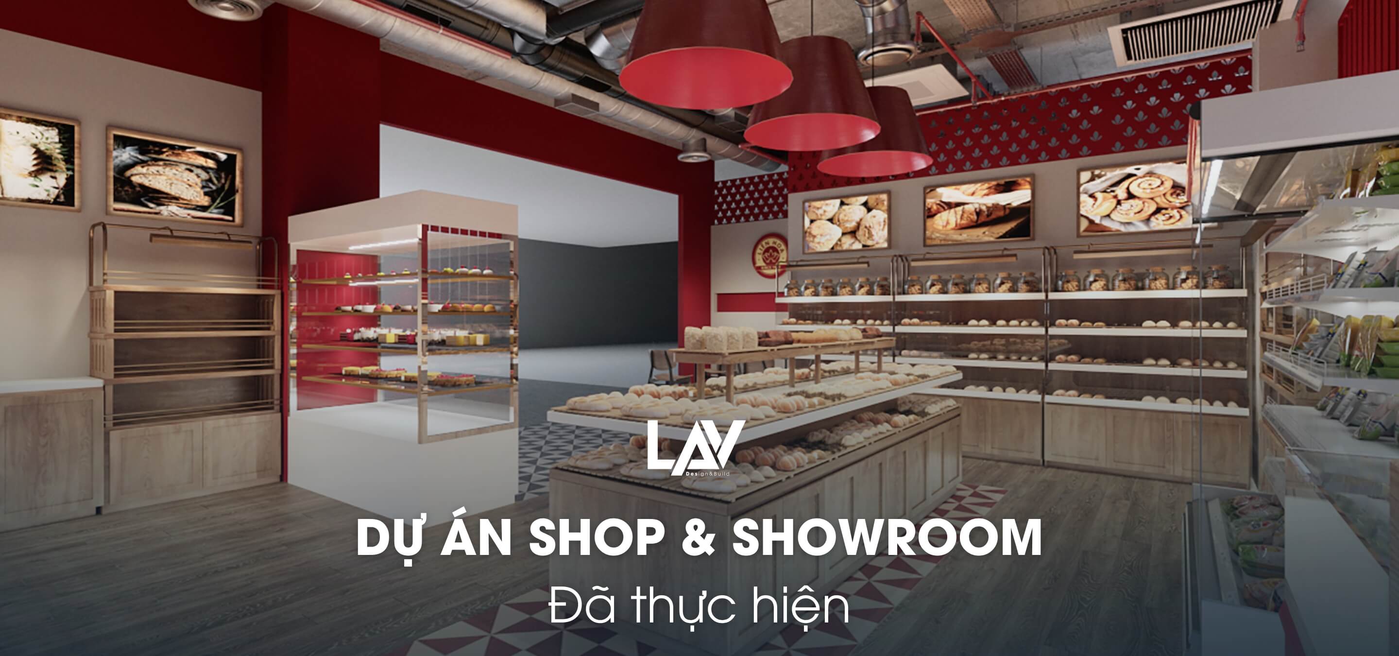 Dự án shop & showroom đã thực hiện