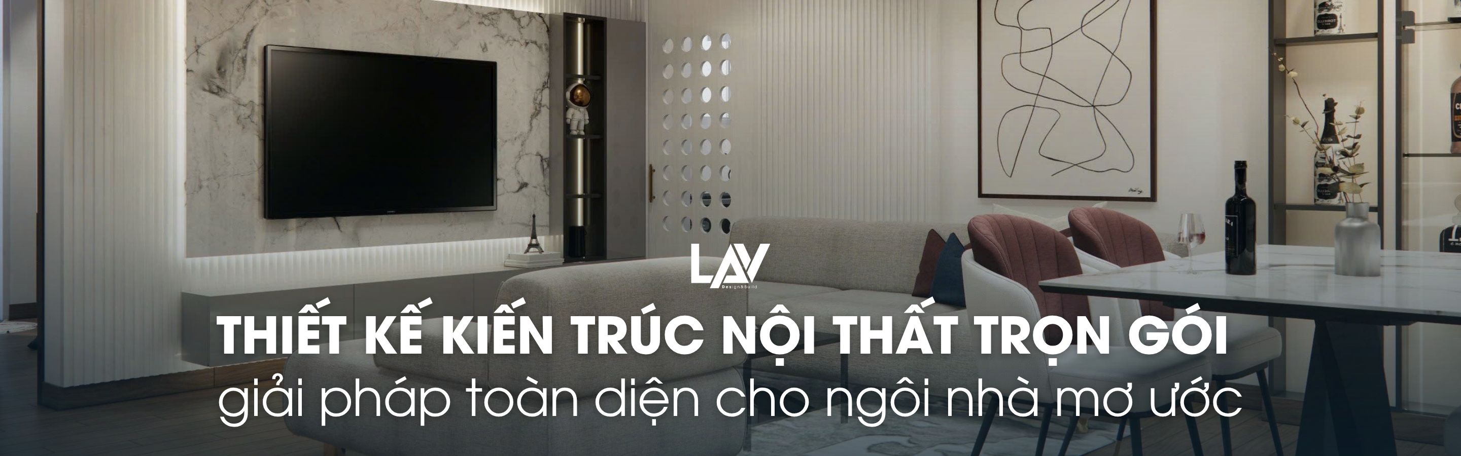 Thiết kế kiến trúc nội thất trọn gói