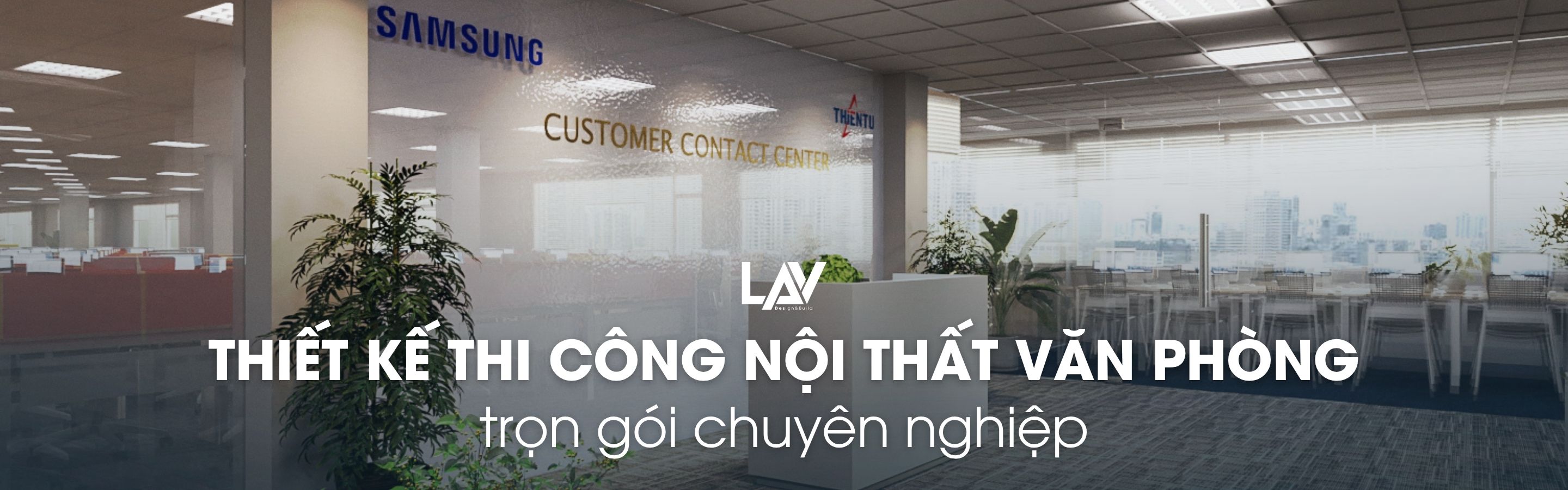 Thiết kế nội thất văn phòng